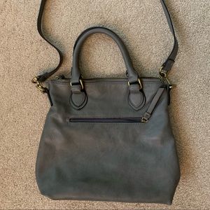 Gray purse